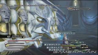 Final Fantasy XIII Video Walkthrough: Barthandelus III (Chapter 13)