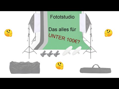 Was taugt das Fotostudio-Set für unter 100€ auf Amazon? [Unboxing+Fazit]