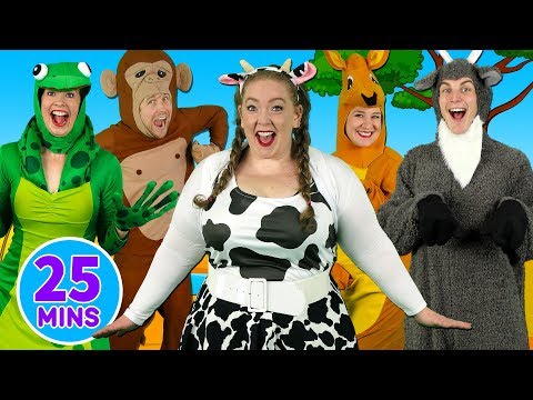 Alphabet Animals + More Alphabet Songs - Learn ABCs with the Alphabet Series - Kids Songs
