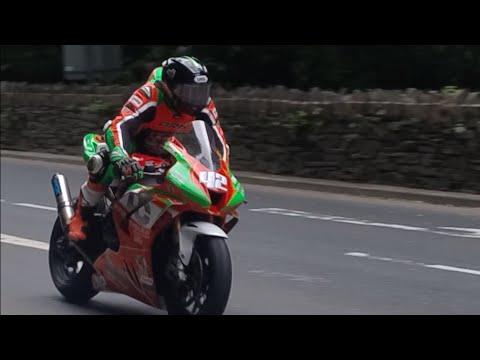 IOM TT Race 1, Lap 4 of 6. RST Superbike Quarterbridge to Braddan Bridge 31st May 2026