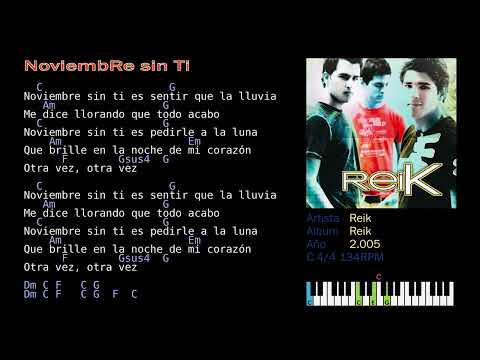 Noviembre Sin Ti De Reik - Reik