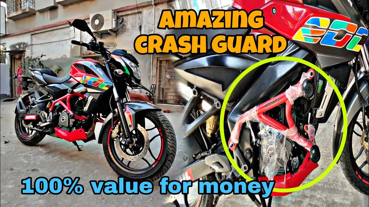Watch video Amazing Crash Guard for Pulsar NS200 || Best Crash Guard & Best Quality Product Now Amazing Crash Guard for Pulsar NS200 || Best Crash Guard & Best Quality Product