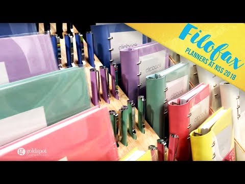 New Filofax Planners, Notebooks, and Clipbooks - NSS 2018 Episode 6