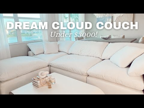 CLOUD COUCH DUPE REVIEW ☁️ Washable + Affordable Cloud Couch