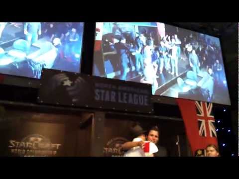 [Warning: EXTREMELY LOUD] Stephano dancing after winning the NASL Season 3 Finals 2012