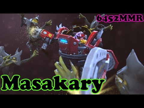 Dota 2 - Masakary 6452 MMR Plays Timbersaw - Ranked Match Gameplay