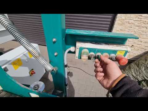 trak taśmowy poziomy dwuglowicowy Wood mizer hr500