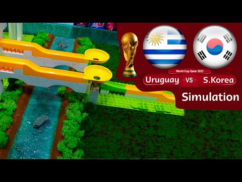 Marble race URUGUAY vs SOUTH KOREA