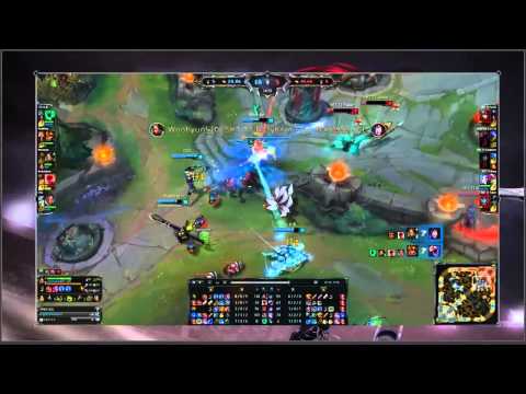 The shy Nidalee vs Kalista - SKT T1 Faker Lol tv