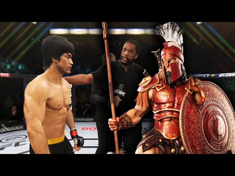 UFC 4 | Bruce Lee vs. God Ares (EA Sports UFC 4)