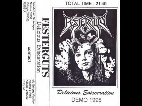 MetalRus.ru (Death Metal). FESTERGUTS — «Delicious Evisceration» (1995) [Demo] [Full Album]