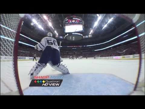 Gustavsson Makes a Monster Save - Nov 3rd 2010 (HD)