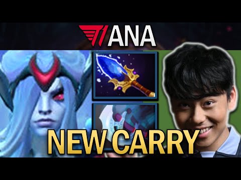 Vengeful Spirit Dota 2 7.32 Gameplay T1.Ana with Aghanims and Manta Style - TI12