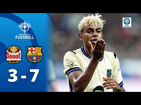 Yamal zaubert bei 10-Tore-Spektakel - Barças Asientour weiter erfolgreich! | FC Seoul - FC Barcelona