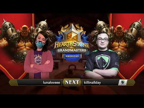 lunaloveee vs killinallday | 2021 Hearthstone Grandmasters Americas | Semifinal | Season 1 | Week 7