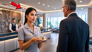 NADIE ENTENDÍA AL MILLONARIO ALEMÁN — HASTA QUE LA LIMPIADORA LE OFRECIÓ TÉ Y LOS DEJÓ SIN PALABRAS