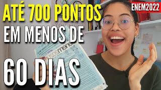 COMO PASSAR NO ENEM EM POUCOS DIAS DE ESTUDOS: Estratégia para conseguir até 700 pontos RÁPIDO