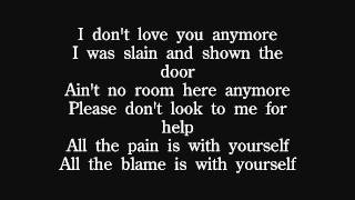 Quireboys - I Don&#39;t Love You Anymore lyrics