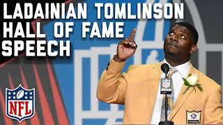 LaDainian Tomlinson's Hall of Fame Speech | 2017 Pro Football Hall of Fame | NFL