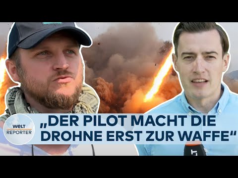 WAFFEN FÜR DEN KRIEG: Dank dieser ukrainischen Drohnen "sind die Russen am Arsch" | WELT Reporter