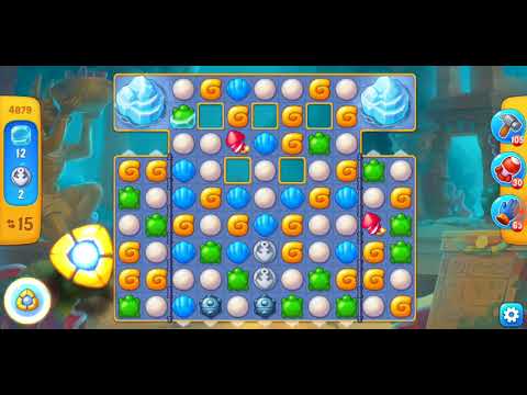 Fishdom. 4879 level no boosters and diamonds. Full Rachel