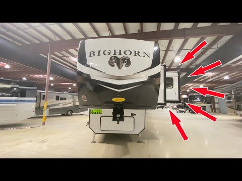 MASSIVE Bedroom space || Opposing slides || The BIGHORN 3375SS