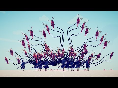 10x REAPERs vs 100x EVERY MELEE UNIT - Totally Accurate Battle Simulator TABS