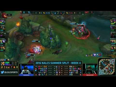 LoL Highlights IMT vs TL Game 2   LCS NA Summer 2016 25 06 2016   Immortals vs Team Liquid