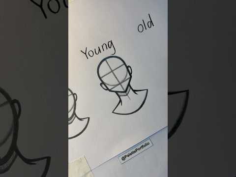 Kids to Old, head drawing #howtodraw #art #drawing #artist #shorts