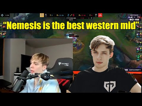 LS Believes Nemesis is the best western midlaner & one of the best in the world
