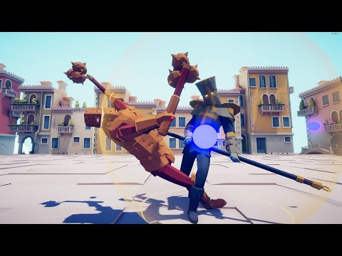 TABS Totally Accurate Battle Simulator | Flail Master Vs. Every Faction