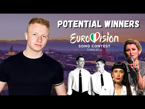 10 POTENTIAL WINNERS - EUROVISION 2022 (with comments)