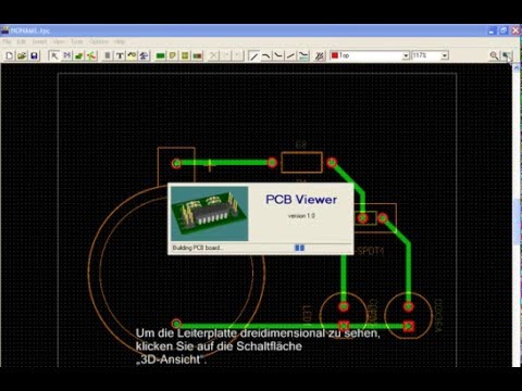 Entwurf von einseitigen und doppelseitigen Leiterplatten in TINA