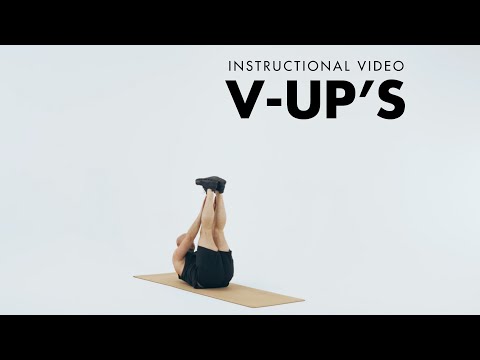 🔥 V-Ups: Build Core Strength &amp; Perfect Your Form! 💪🔥