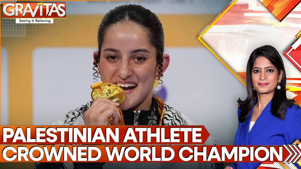 Palestine's Maryam Bsharat Beats Spain 3-1 To Claim World Gold | GRAVITAS