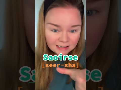 How to pronounce Saoirse in Irish and why #irish #irishgaelic #irishnames #irishgirlnames