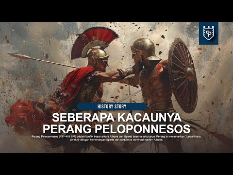 Seberapa Kacaunya Perang Peloponnesos Antara Sparta vs Athena #history #peloponnesianwar #greece