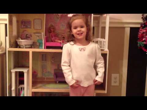 Laynee singing happy birthday to Papaw 01.17.13