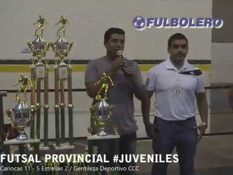 FUTSAL JUVENIL: Cariocas venció a 5 Estrellas y es el campeón provincial
