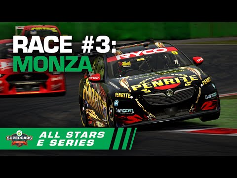 2020年SUPERCARS E-Sport 第1戦モンツァ#Race3 レースライブ配信動画