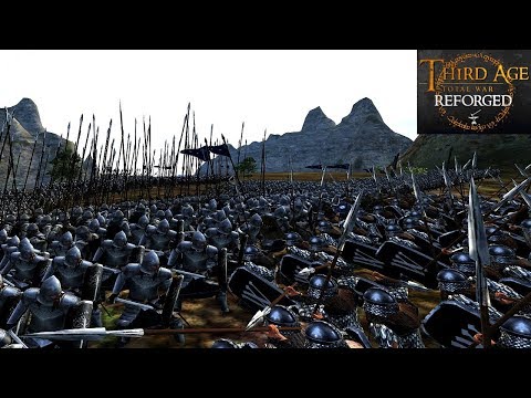 ASSAULT ON THE WHITE MOUNTAINS (Mountain Battle) - Third Age: Total War (Reforged)