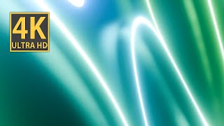 Ambient Relaxing Background Video 4k for TV Metallic Green Purple Visual Calming Led Light