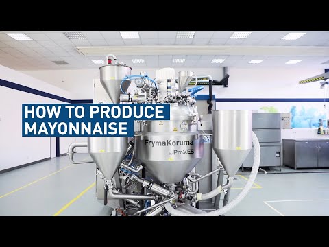 How to Produce Mayonnaise | FrymaKoruma MaxxD | Food High Shear Emulsifier