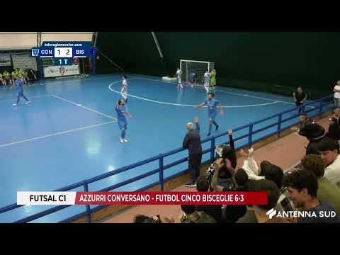 OCTOBER 25, 2025 - FUTSAL C1: AZZURRI CONVERSANO - FUTBOL CINCO BISCEGLIE 6 - 3