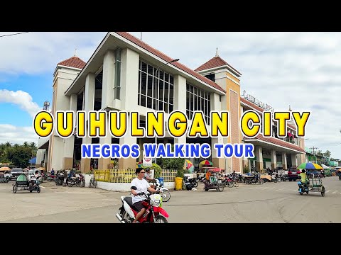 GUIHULNGAN CITY Mega Market Walking Tour | Negros Oriental Walking Tour 2024