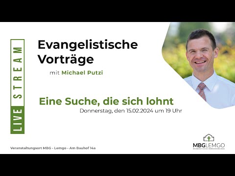 Vortrag | Eine Suche die sich lohnt