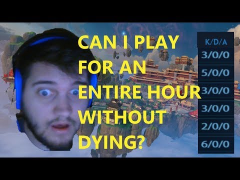 CAN I GO AN ENTIRE HOUR WITHOUT DYING? - Grandmasters Ranked 1v1 Duel - SMITE