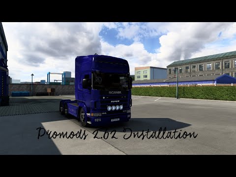Euro Truck Simulator 2 1.45 Promods 2.62 Installation
