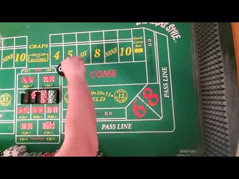 Craps strategy. 6..7..8 and a few moves.
