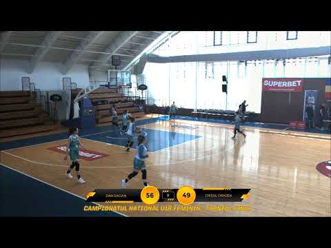 TURNEUL FINAL U18 F: Dan Dacian Bucuresti - Crisul Oradea
